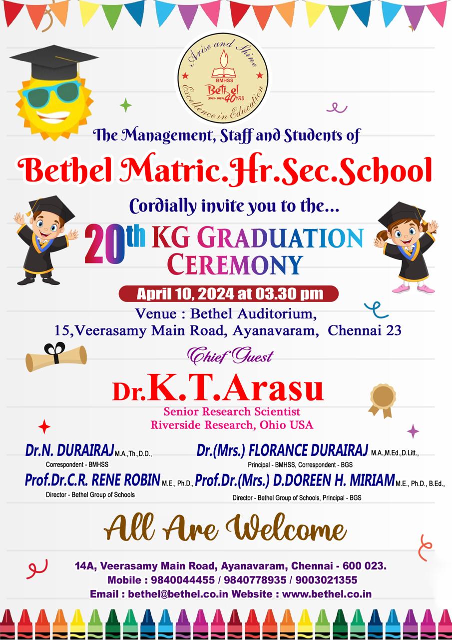 20th KG Graduation Ceremony